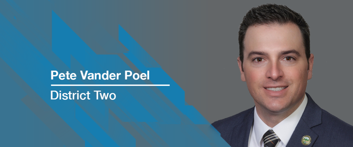 Pete Vander Poel III, District 2 - Vice Chair